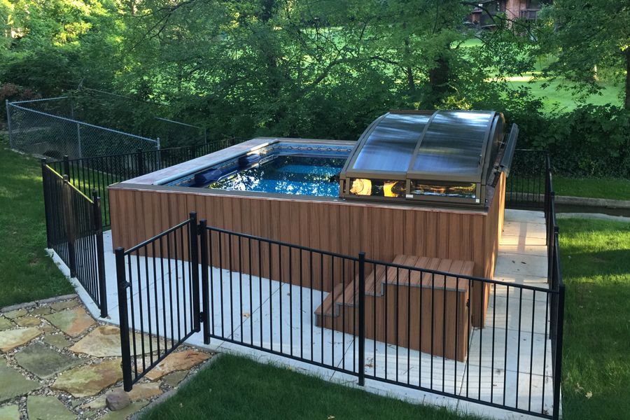 picture of Endless Pools backyard pool