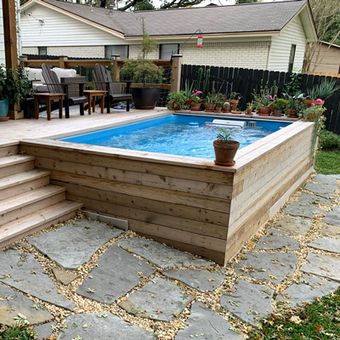 Above-ground Pool Deck Plans