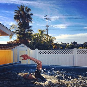 Luke McKenzie: “Thanks, Endless Pools, for helping me get back on track!”