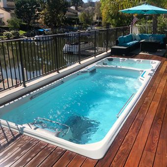 How Jeff Built this Beautiful Swim Spa Deck