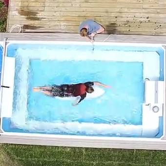 New Video: Learn Surfing Paddling in an Endless Pool